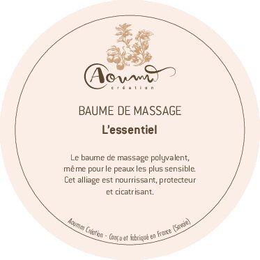 Baume de massage "l'essentiel"